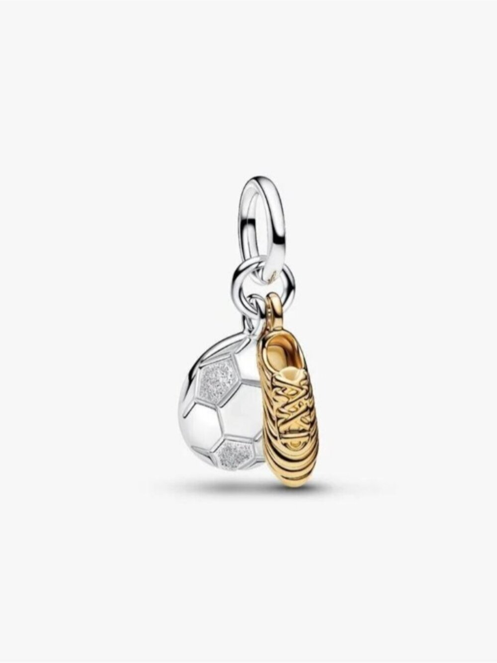 Pandora Soccer Shoe Double Dangle Charm